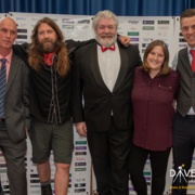 Gary, Craig and Michael from NFFF with Natasha and Matt from Film: New Forest