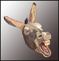 New Forest Film Festival Image Logo - Donkey